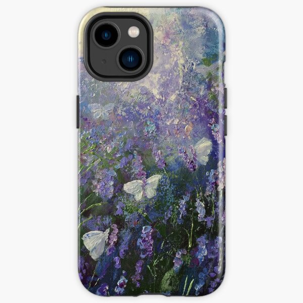 Butterflies on Lavender iPhone Tough Case