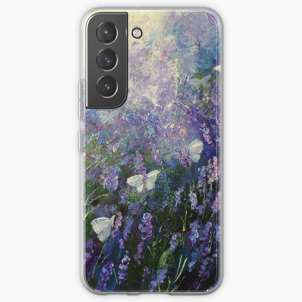 Butterflies on Lavender Samsung Galaxy Soft Case
