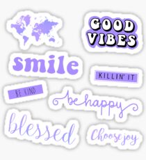 Pastel Purple Pack Sticker