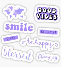 purple stickers redbubble