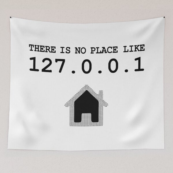 Item preview, There’s No Place Like Home 127.0.0.1 Local Host IP4 sysadmin designed and sold by alltheprints.