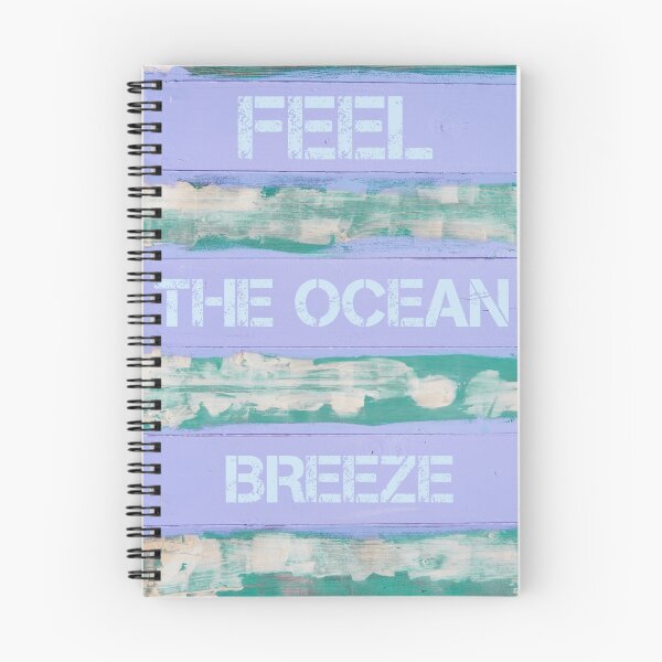 Item preview, FEEL THE OCEAN BREEZE  motivational quote designed and sold by Stanciuc.