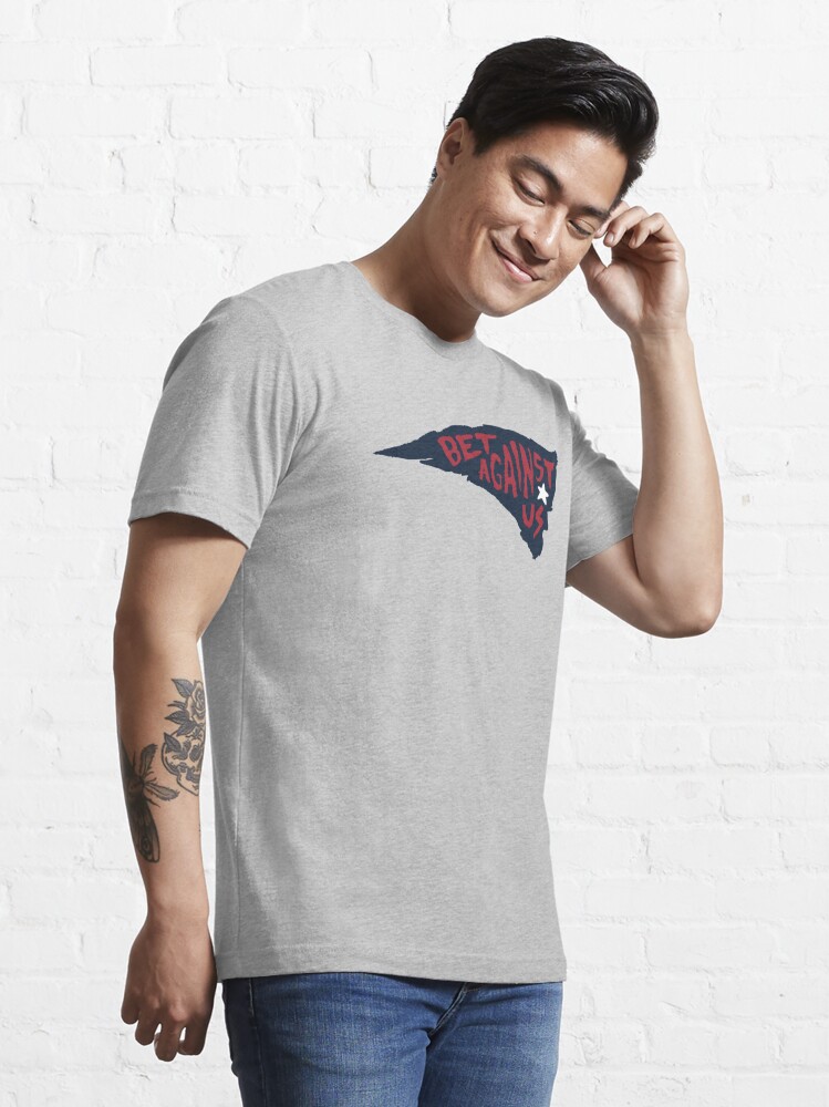 bet against us patriots Julian Edelman Essential T-Shirt for Sale by JEEMA