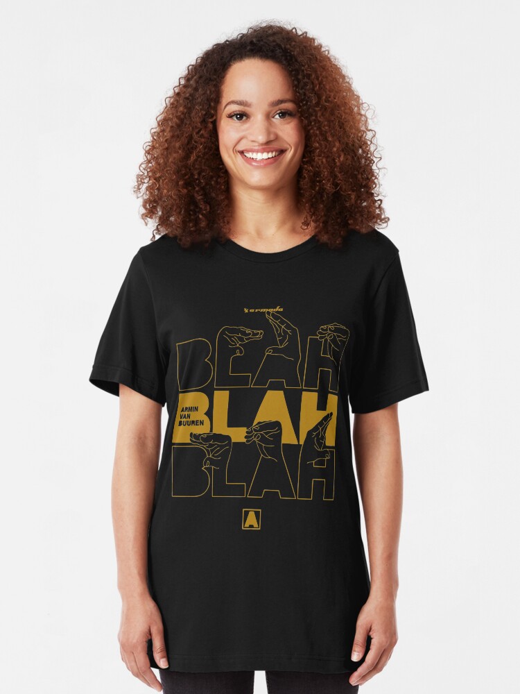 armin van buuren blah blah blah t shirt