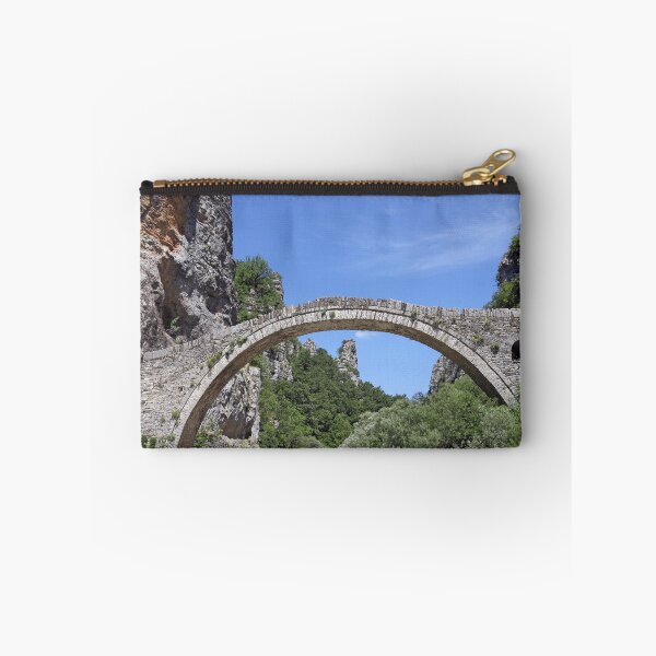 Item preview, Kokkori arched stone bridge landmark Zagoria Greece designed and sold by goceris.