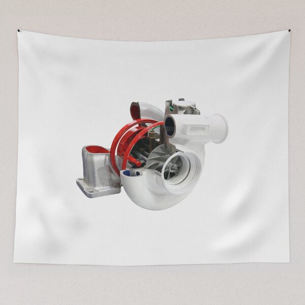 Item preview, car turbo charger isolated on white designed and sold by goceris.