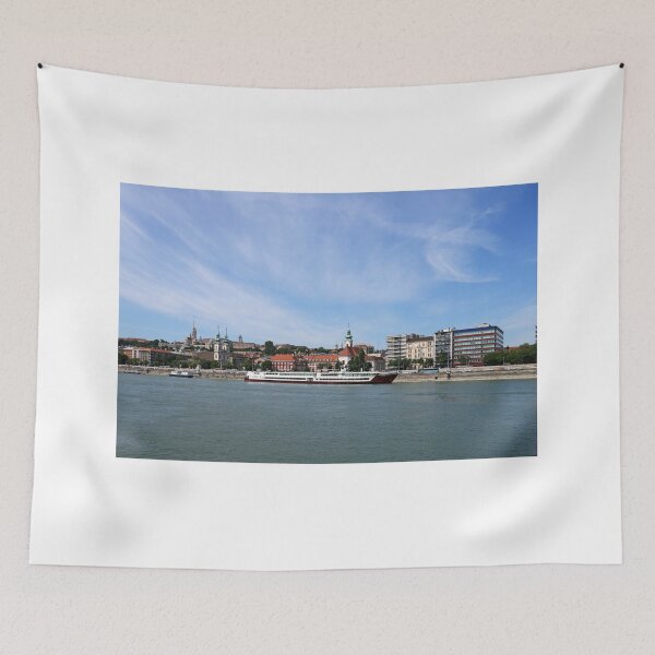 Item preview, Budapest Danube riverside cityscape Hungary designed and sold by goceris.