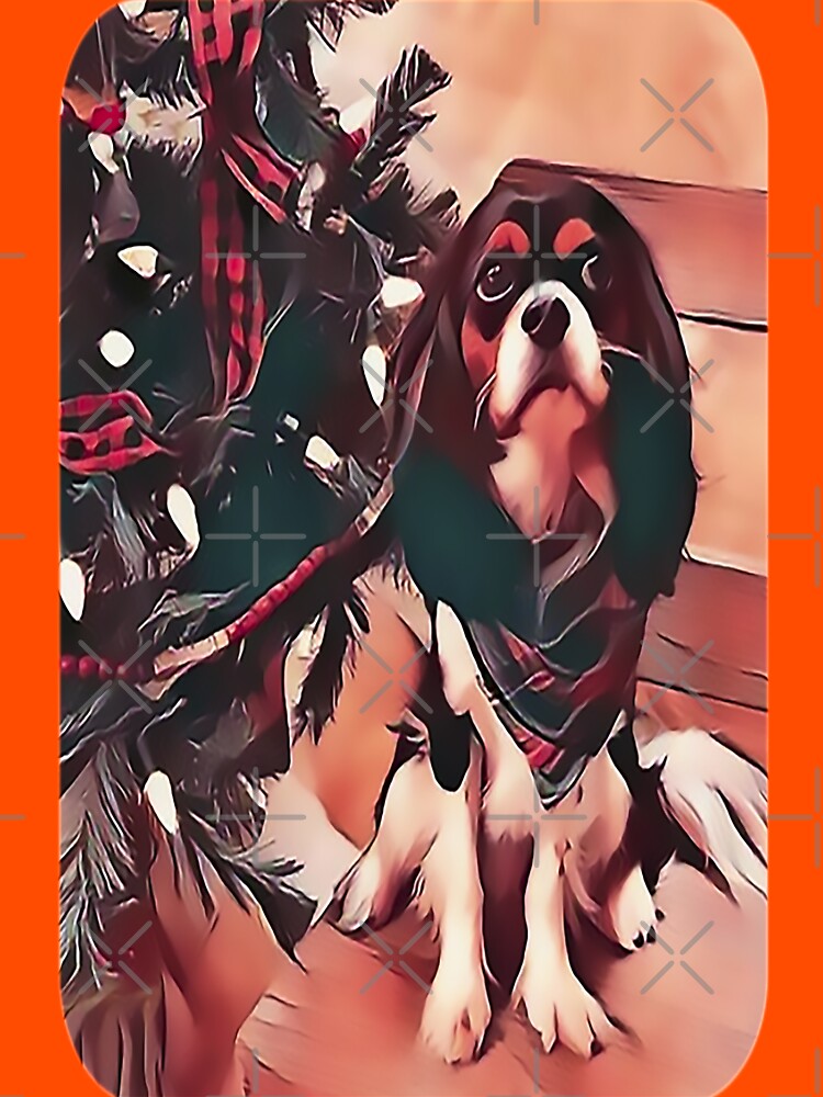 Cavalier King Charles Spaniel Christmas Tree by Sunleil