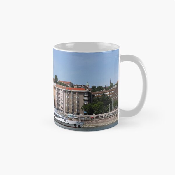 Item preview, Fisherman bastion and old buildings Danube riverside Budapest designed and sold by goceris.