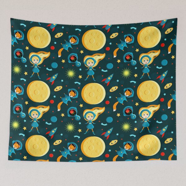 Item preview, The Little Princess on the Moon designed and sold by Julia Faranchuk.