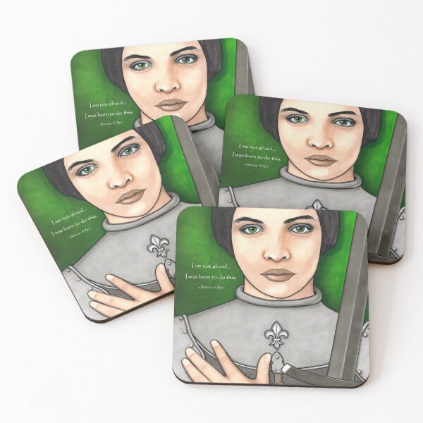 Item preview, Jeanne d'Arc - with quote designed and sold by melander.