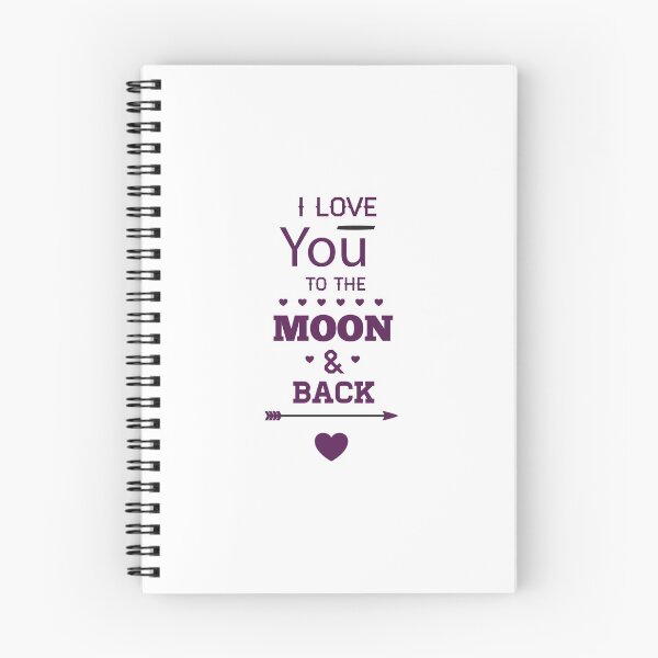 Item preview, I Love You To The Moon & Back - Romantic Valentine's Day designed and sold by Ding-One.
