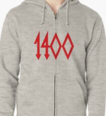 1400 REDD TRIPPIE Zipped Hoodie