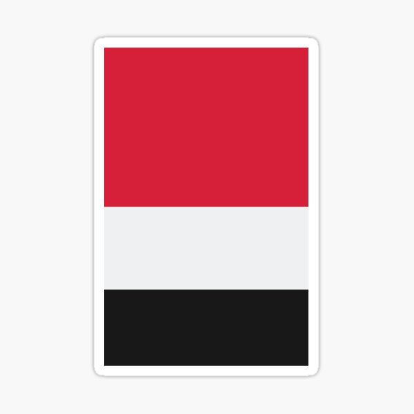 Manchester United Tricolour Sticker