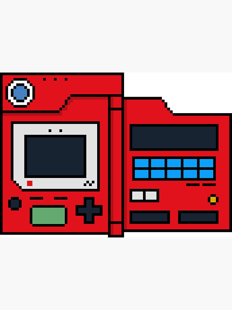 Pokémon Pixel Art, Part 1: Japanese Sticker Pack by The Pokemon