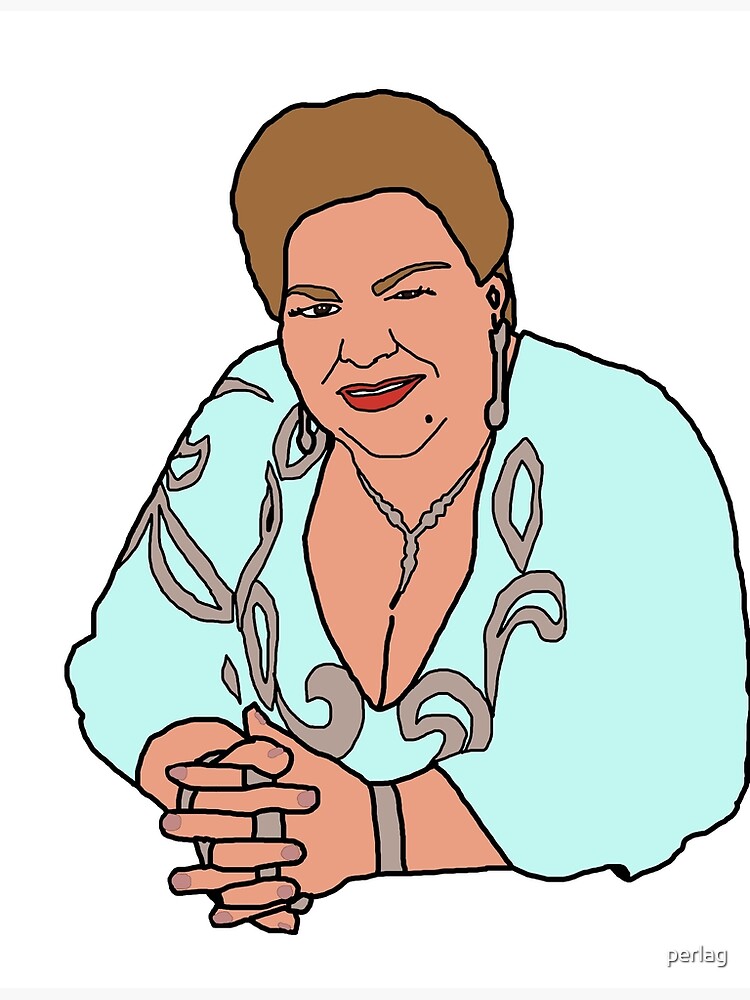 &ldquo;Paquita la del barrio&rdquo; Art Print for Sale by perlag | Redbubble