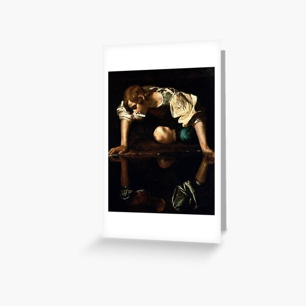 Item preview, Narcissus by Caravaggio 1598 designed and sold by Brogaman.