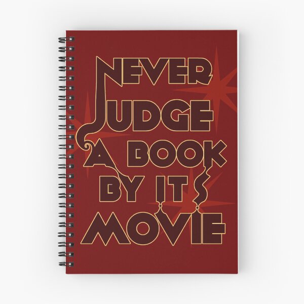 Item preview, Never Judge A Book By Its Movie designed and sold by believeluna.