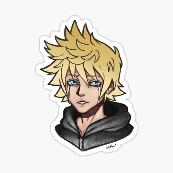 Roxas - Face my fears Sticker