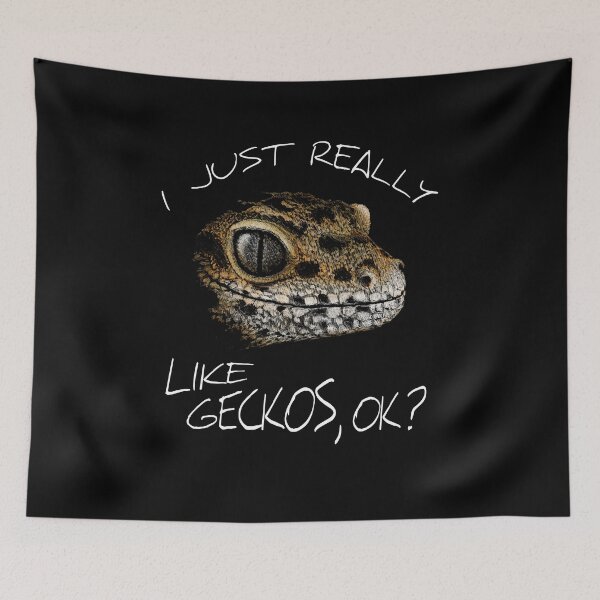 Item preview, Realmente me gustan los geckos, ok? Obra Leopardgecko designed and sold by Skizzenmonster.