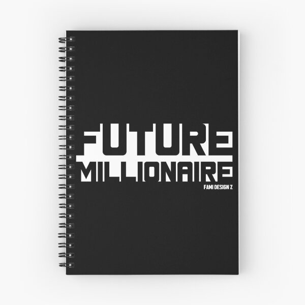 Item preview, Future Millionaire (White) designed and sold by FamiAlias.
