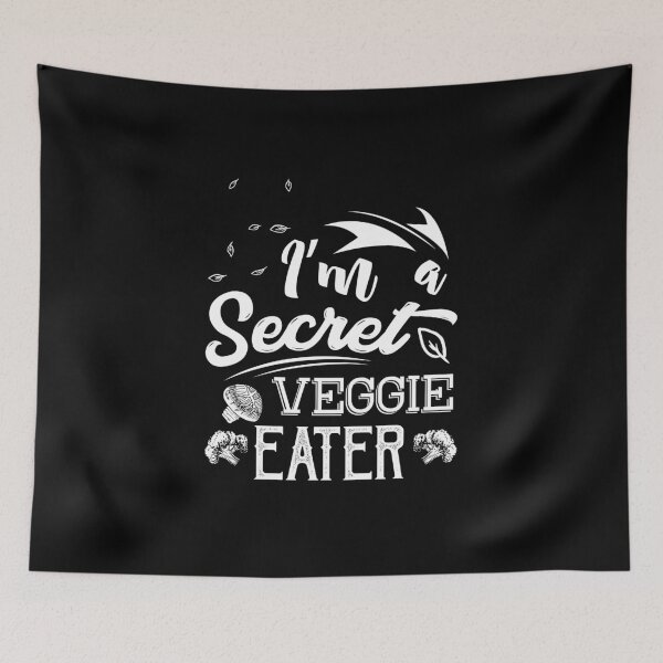 Item preview, I am a secret vegan designed and sold by Nessshirts.