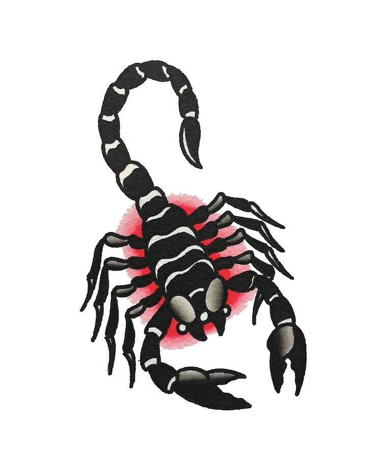 scorpion tattoo flash - Buy t-shirt designs