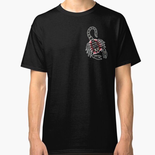 Traditional Scorpion Tattoo Design Classic T-Shirt