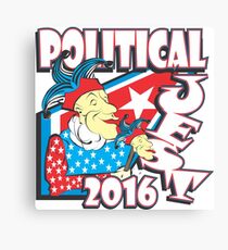POLITICAL JEST Canvas Print