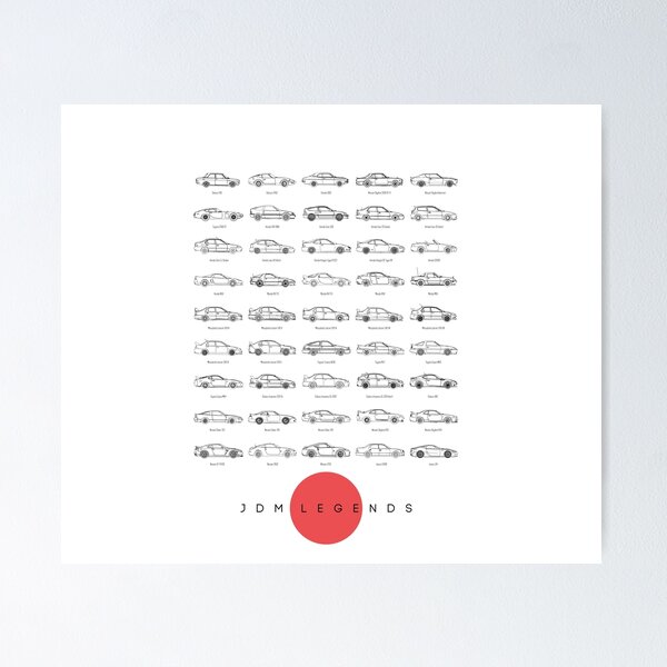 Item preview, JDM Legends Encyclopedia designed and sold by SYDBONZ.