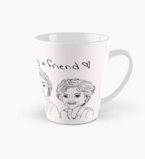 goldene Mädchen Tasse (groß)