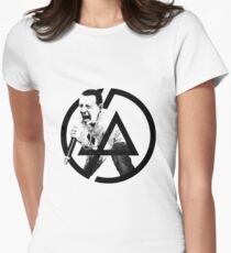 Chester Bennington from Linkin Park Women's Fitted T-Shirt