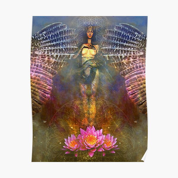 "Kundalini Snake Goddess Goddess Art" Poster for Sale by thestarryfox