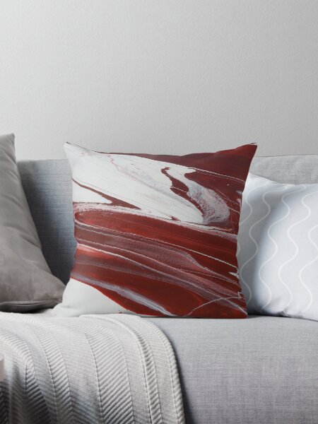 Burgundy and gray throw pillows hotsell