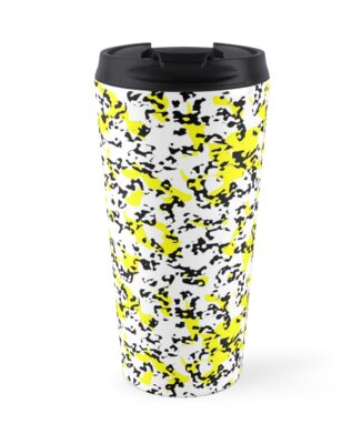 Black and yellow spots for decorative products by starchim01