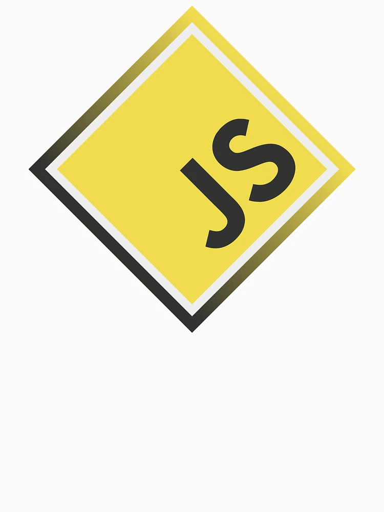 Thumbnail 7 of 7, Classic T-Shirt, JavaScript - Triangle designed and sold by Stick Erify.