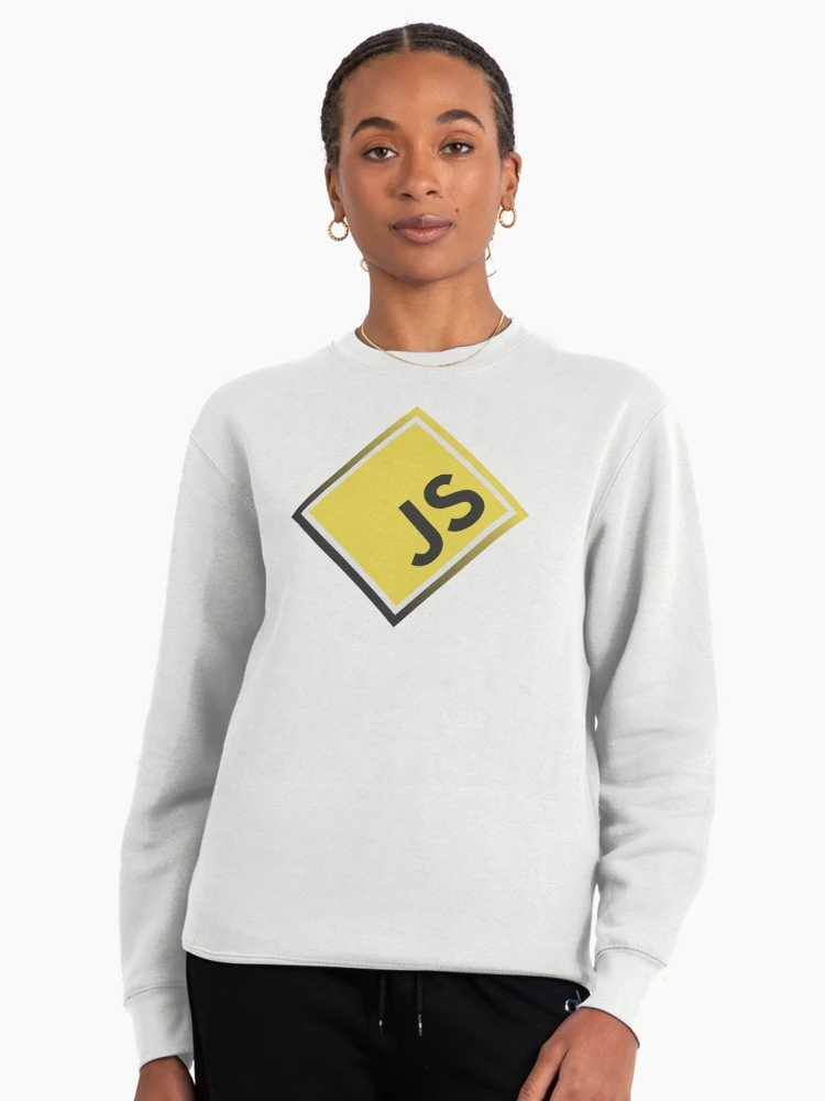Thumbnail 3 von 6, Pullover, JavaScript - Dreieck designt und verkauft von Stick Erify.