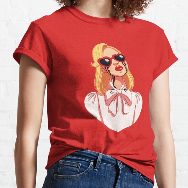 Heart Shaped Glasses Classic T-Shirt