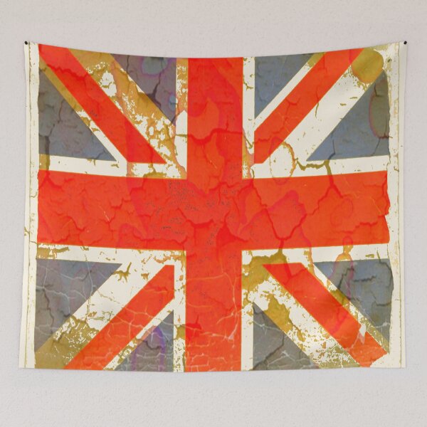 Item preview, SHABBY CHIC CRACKED WEATHERED ANTIQUE BRITISH ART designed and sold by sharlesart.