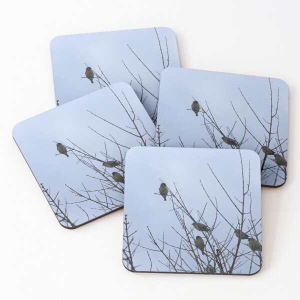 Item preview, Winter Birds on Bare Branches designed and sold by Anna Lemos.
