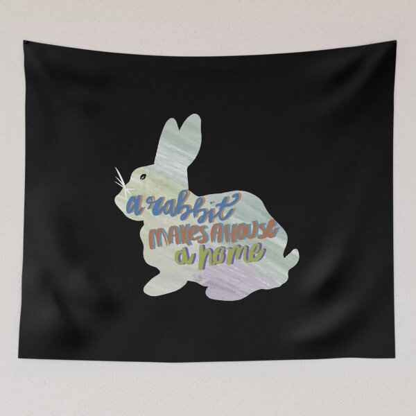 Item preview, A Rabbit Makes a House a Home designed and sold by PhantomDesign.