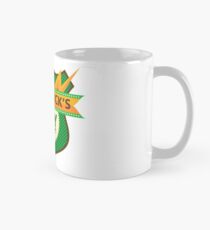 St Patrick's Day Modern Shamrock Green Irish Mug