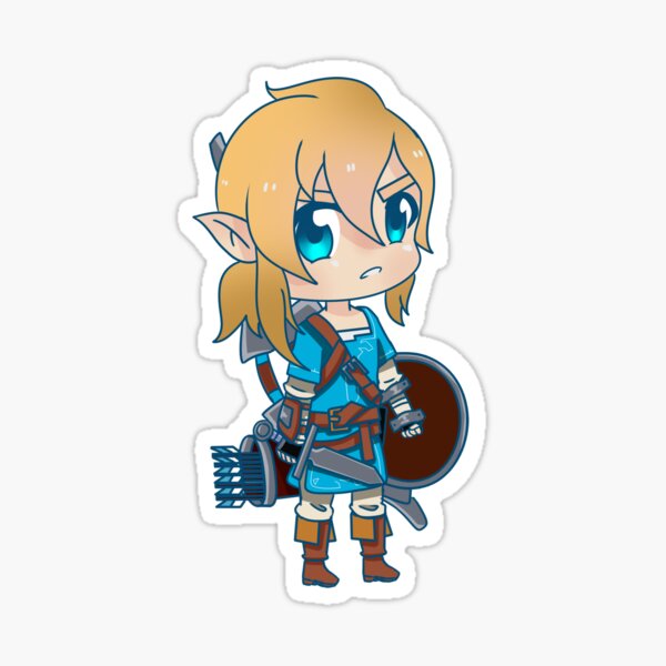 Legend of zelda - Breath of the wild ( Link ) Sticker