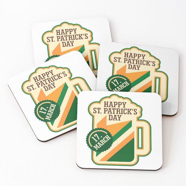 Item preview, St Patrick's Day Modern Shamrock Green Irish designed and sold by livianasgifts.