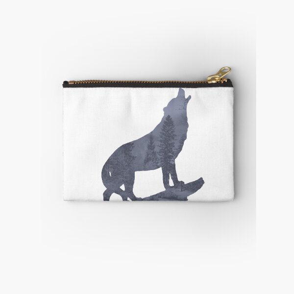 Item preview, Wolf Silhouette Modern Country Art Modern Farmhouse Art Matted Picture USA A066 designed and sold by byNicol.