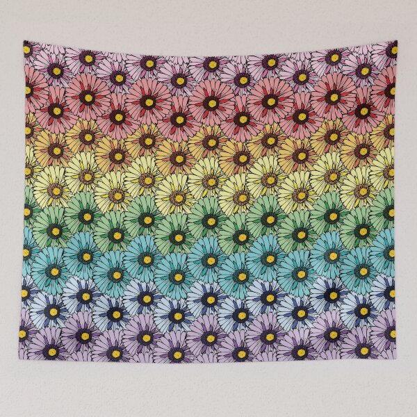 Item preview, gerbera daisy rainbow  designed and sold by jessica-dawn-co.