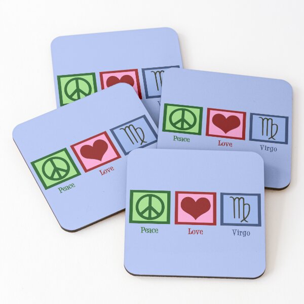 Item preview, Peace Love Virgo designed and sold by Epic Love Designs.