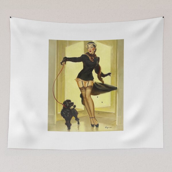 Item preview, Vintage Gil Elvgren Pin Up Girl designed and sold by RBEnt.