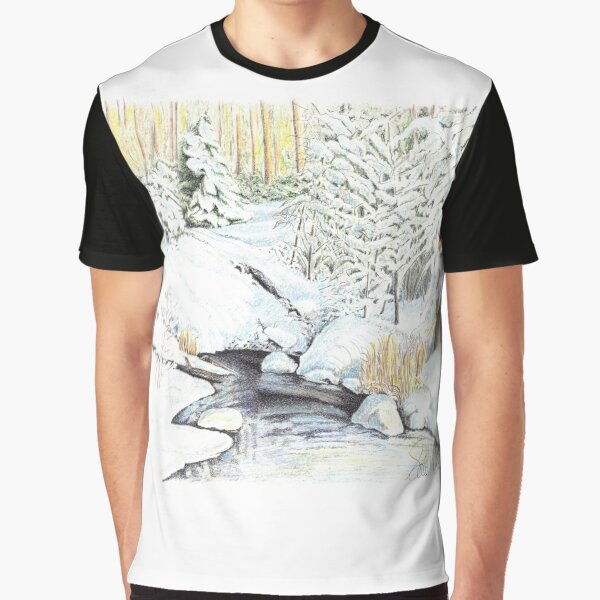 Mountain Spring Graphic T-Shirt