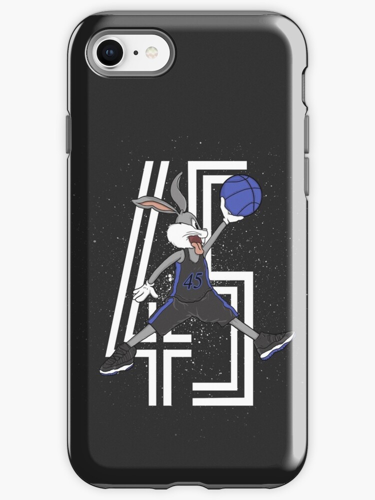 Thumbnail 1 of 4, iPhone Case, Jordan 11s Bugs Space Jams 45 Air Jordan designed and sold by abstractoworld.